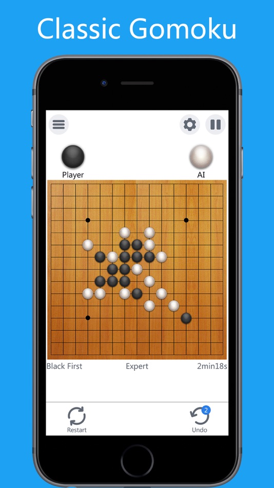 #1. Gomoku! (iOS) 由: 晓俊 王