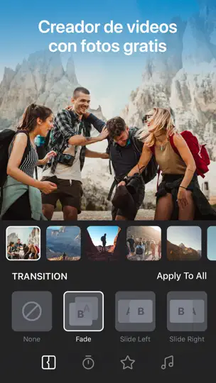 Captura de pantalla de Vídeos Con Fotos Y Música en iPhone 1