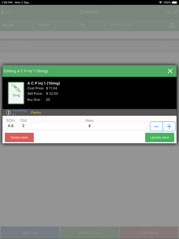 STOCKLINK APP iPad screenshot