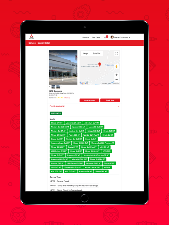 App screenshot