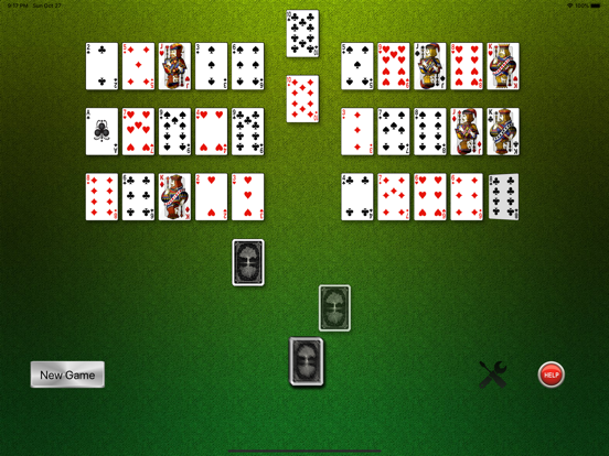 Napoleon Patience iPad screenshot