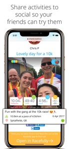 Racefully social fitness screenshot #7 for iPhone