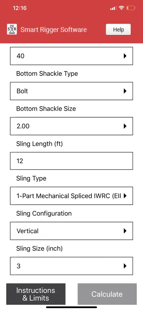 Spreader Bar App
