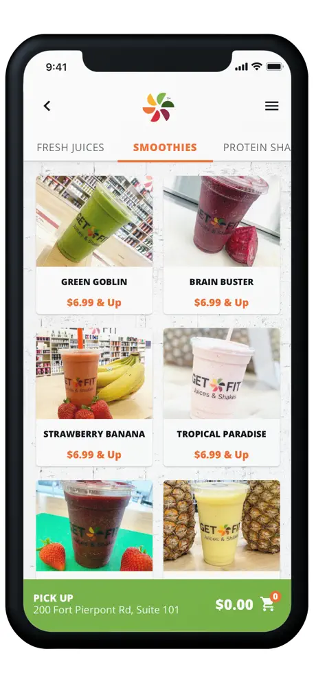Get Fit Juices & Shakes
