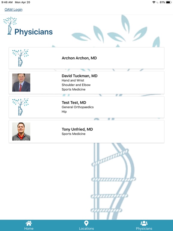 Screenshot #6 pour OAM Medreferral App