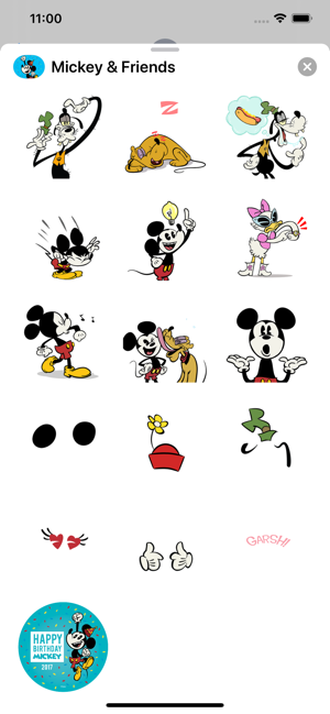 ‎Disney Stickers: Mickey Screenshot