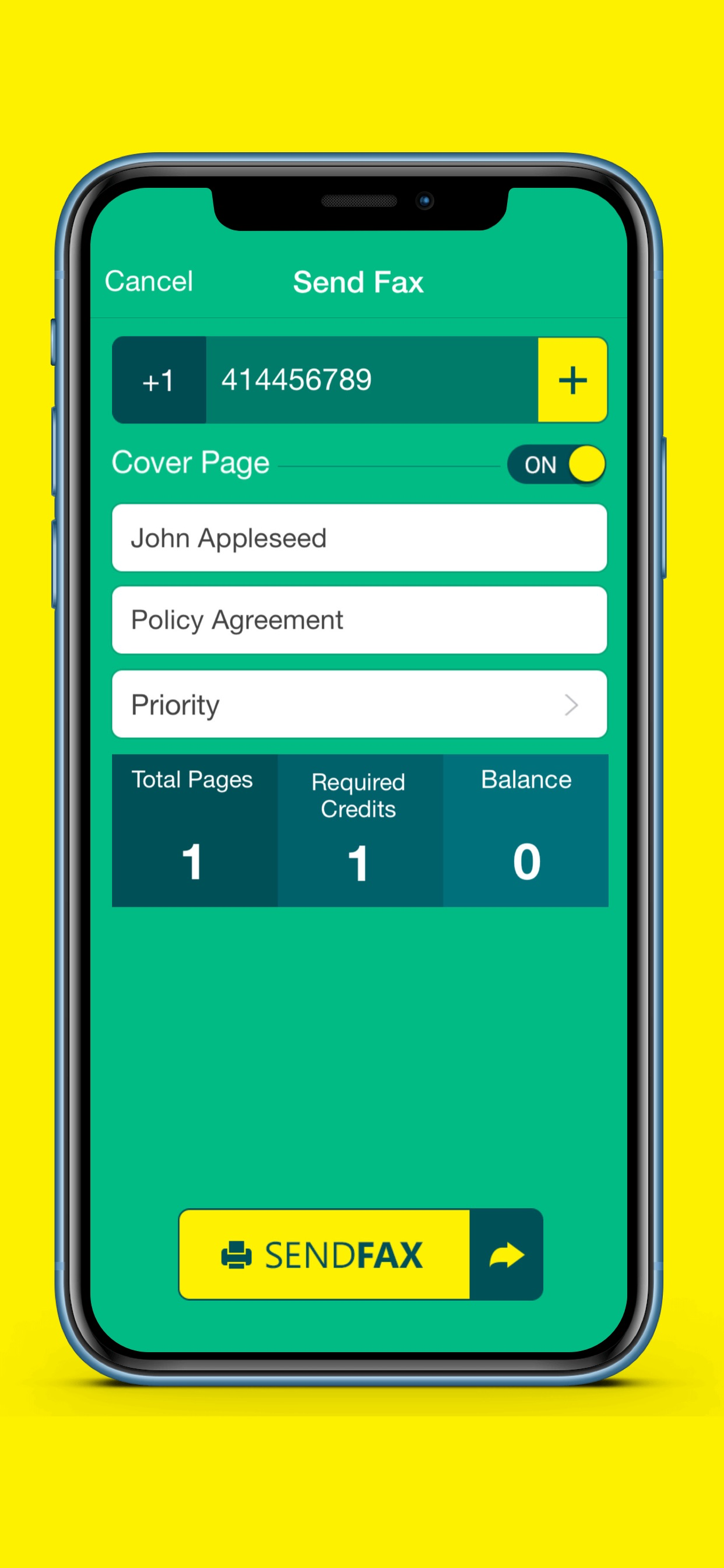 Fax Pro - send receive faxes screenshot 2
