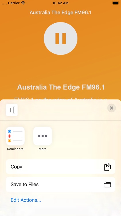 Australia The Edge FM96.1