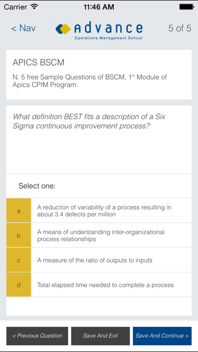How to cancel & delete CPIM BSCM exam prep 2019 APICS from iphone & ipad 3