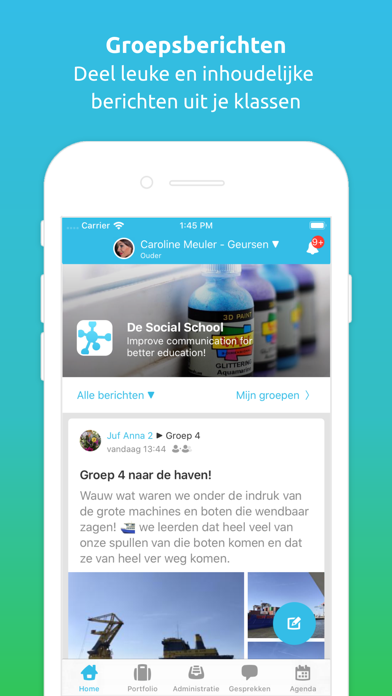 Social Schools iPhone screenshot 1