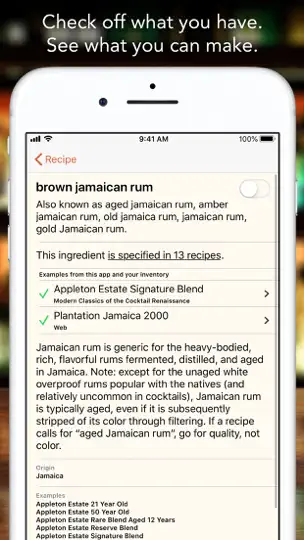 Скриншот Wondrich’s Index Of Punch на iPhone 4