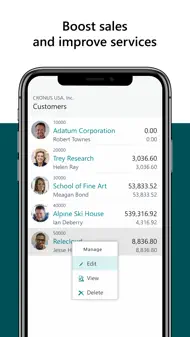 Dynamics 365 Business Central iphone bilder 2
