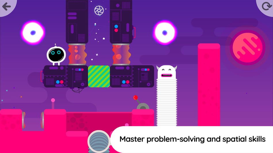 #3. Thinkrolls Space (iOS) Podle: AVOKIDDO