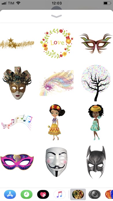 Screenshot #3 pour Carnival Party - Stickers