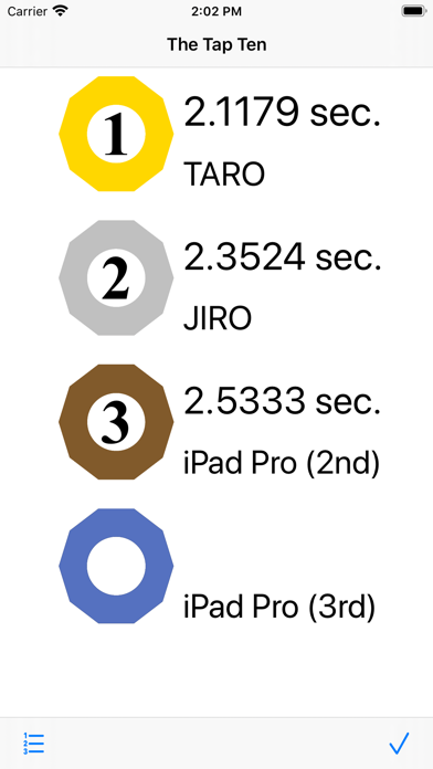 The Tap Ten Screenshot