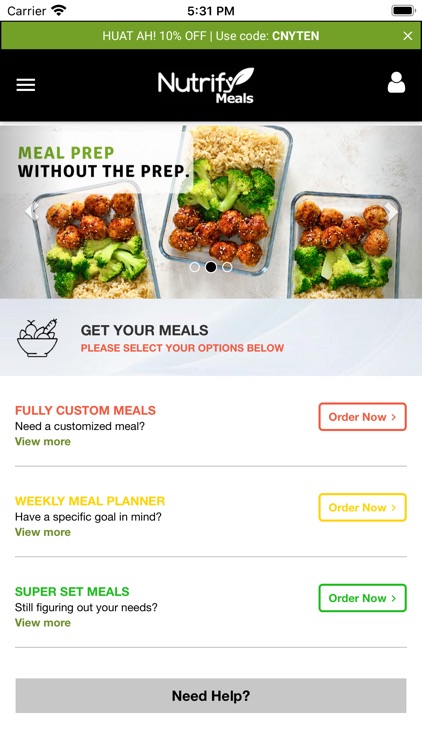Nutrify Meals