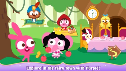 Purple Pink Fairy Tale Townのおすすめ画像1