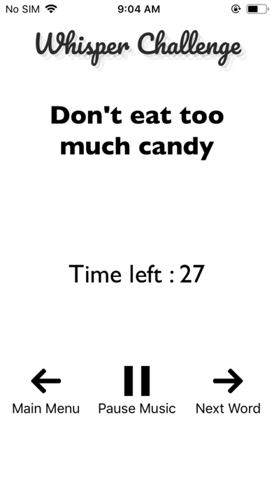 Screenshot #2 pour Whisper Challenge Ultimate