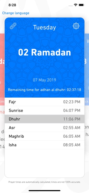 Imsakyet Ramadan 2019(圖3)-速報App