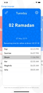 Imsakyet Ramadan 2021 screenshot #3 for iPhone