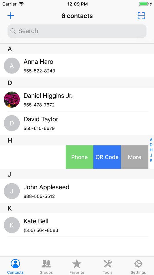 #1. We Contacts (iOS) 由: 广阳 陈
