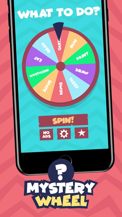 Mystery Wheel Challenge Screenshot