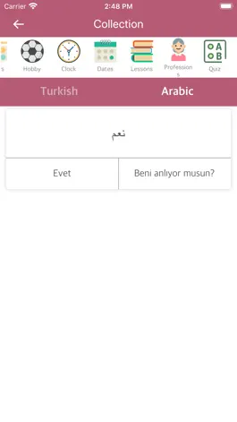 Game screenshot Turkish Arabic Dictionary apk