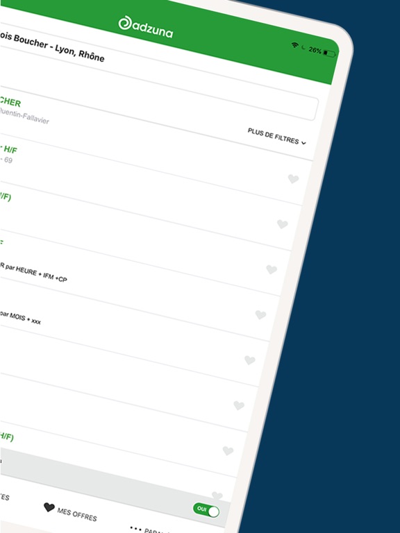 Screenshot #5 pour Recherche d'emploi Adzuna