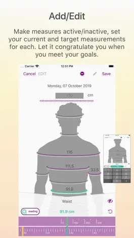 Game screenshot Remeasure Men Body mod apk