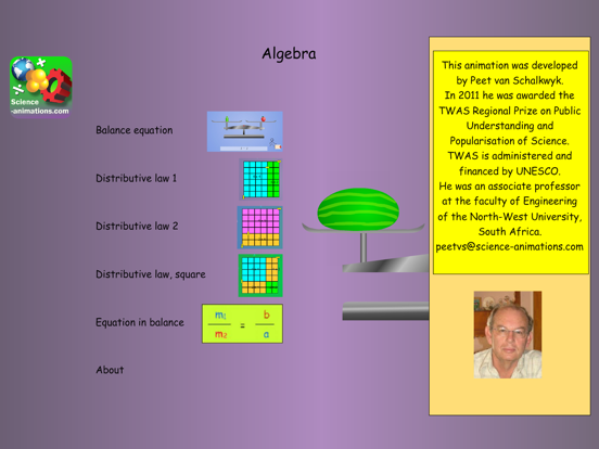 Screenshot #4 pour Algebra Animation