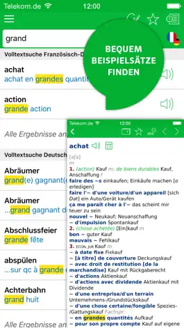 Game screenshot Wörterbuch Französisch apk
