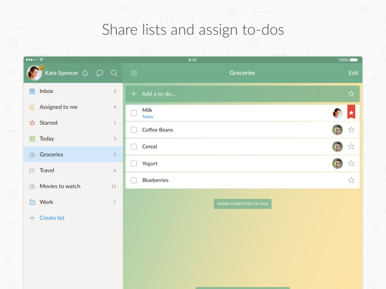 Wunderlist: To-Do List & Tasks