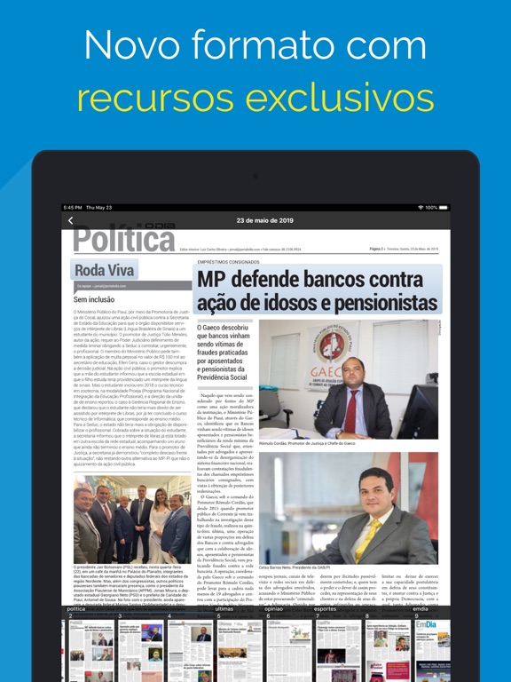 Screenshot #5 pour Jornal O Dia - PI
