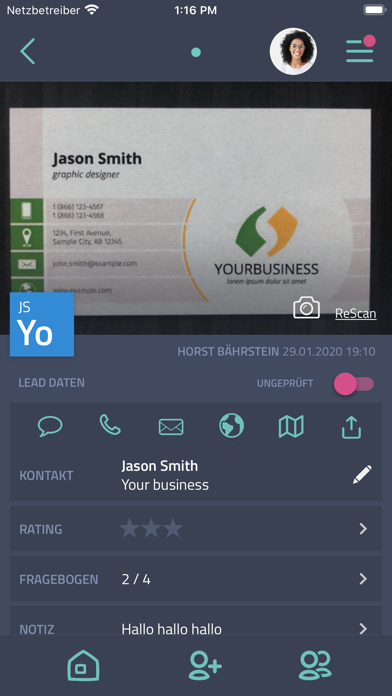 myStandLeads Screenshot