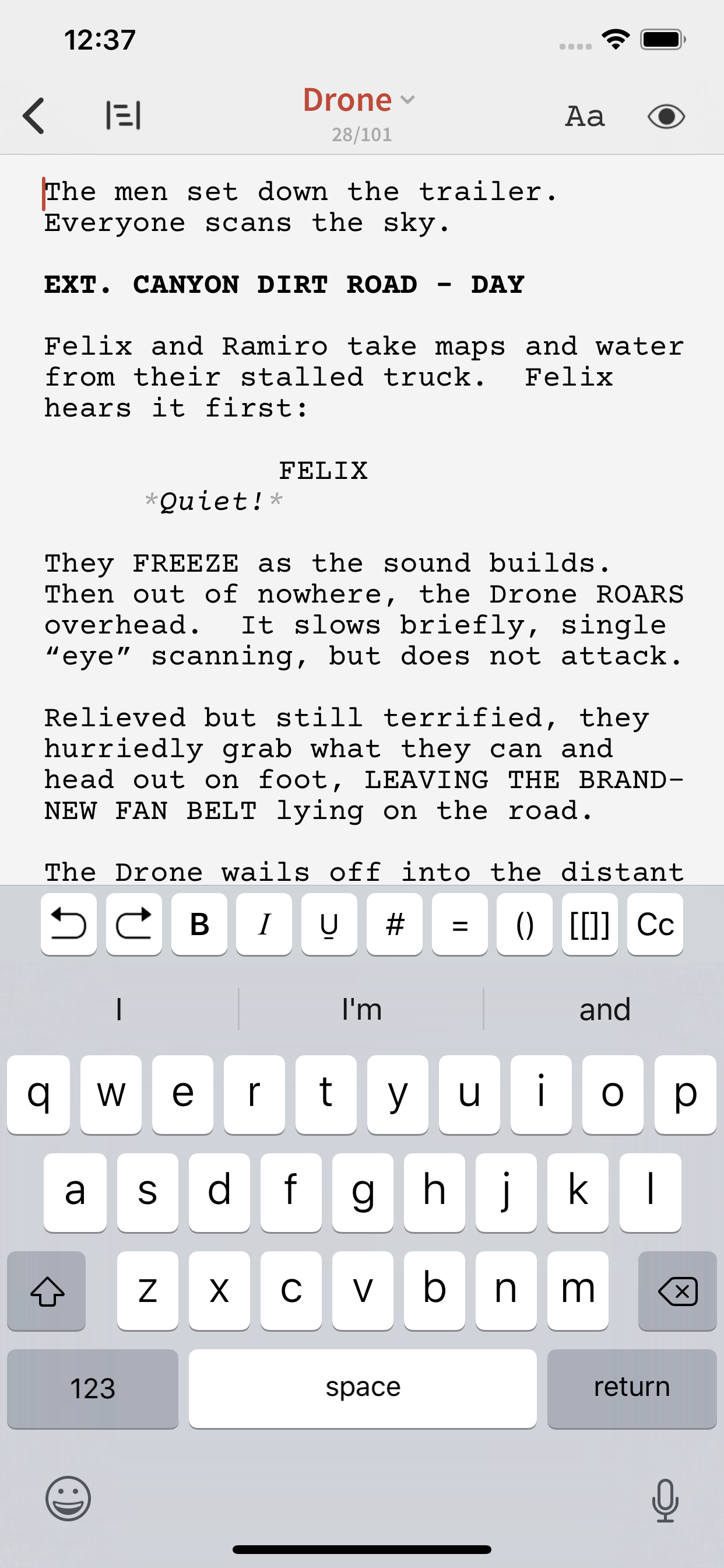 Slugline: Simply Screenwriting