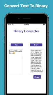 binary converter calculator+ iphone screenshot 1