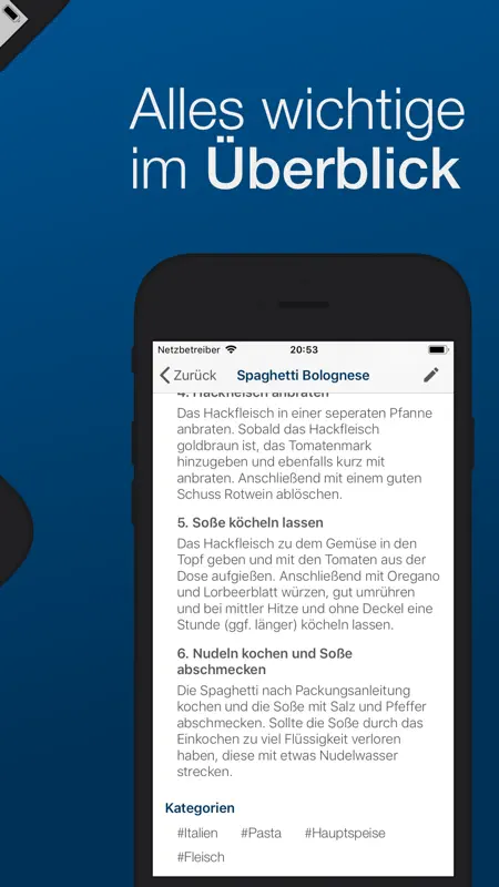 FoodFolio - Deine Rezepte screenshot 3 of 5