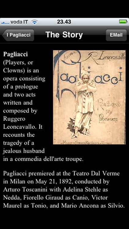 Opera: I Pagliacci