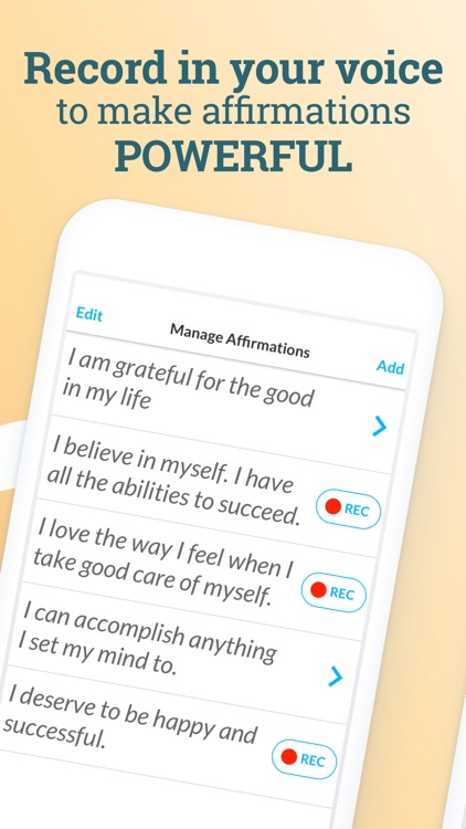 ThinkUp: Positive Affirmations