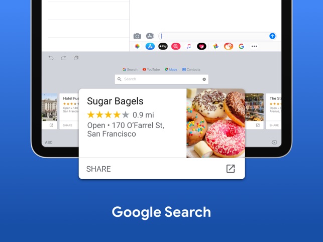 Gboard, le clavier Google dans l'App Store