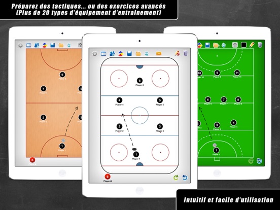 Screenshot #4 pour Planche Tactique: Hockey++