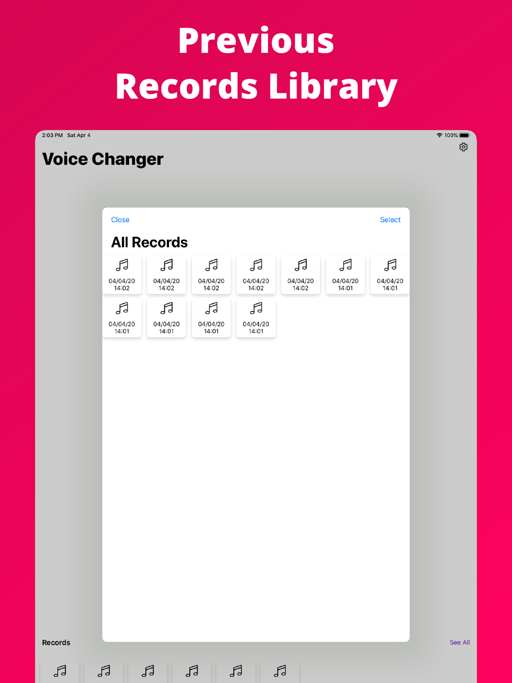 Chipmunk Voice Changer Editor Free Download App for iPhone - STEPrimo.com