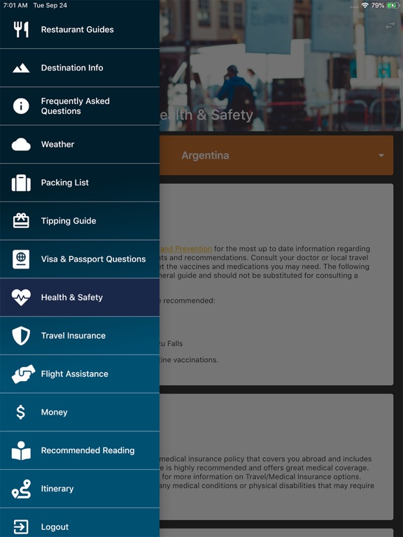 Southern Explorations iPad screenshot 5 - Travel app