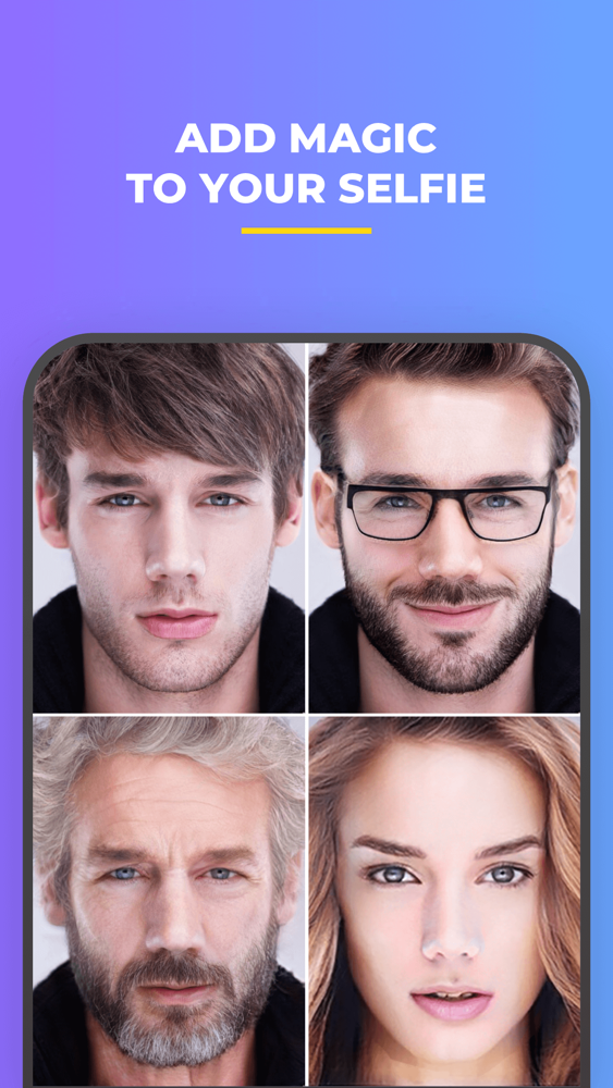 FaceApp - AI Face Editor App for iPhone - Free Download 