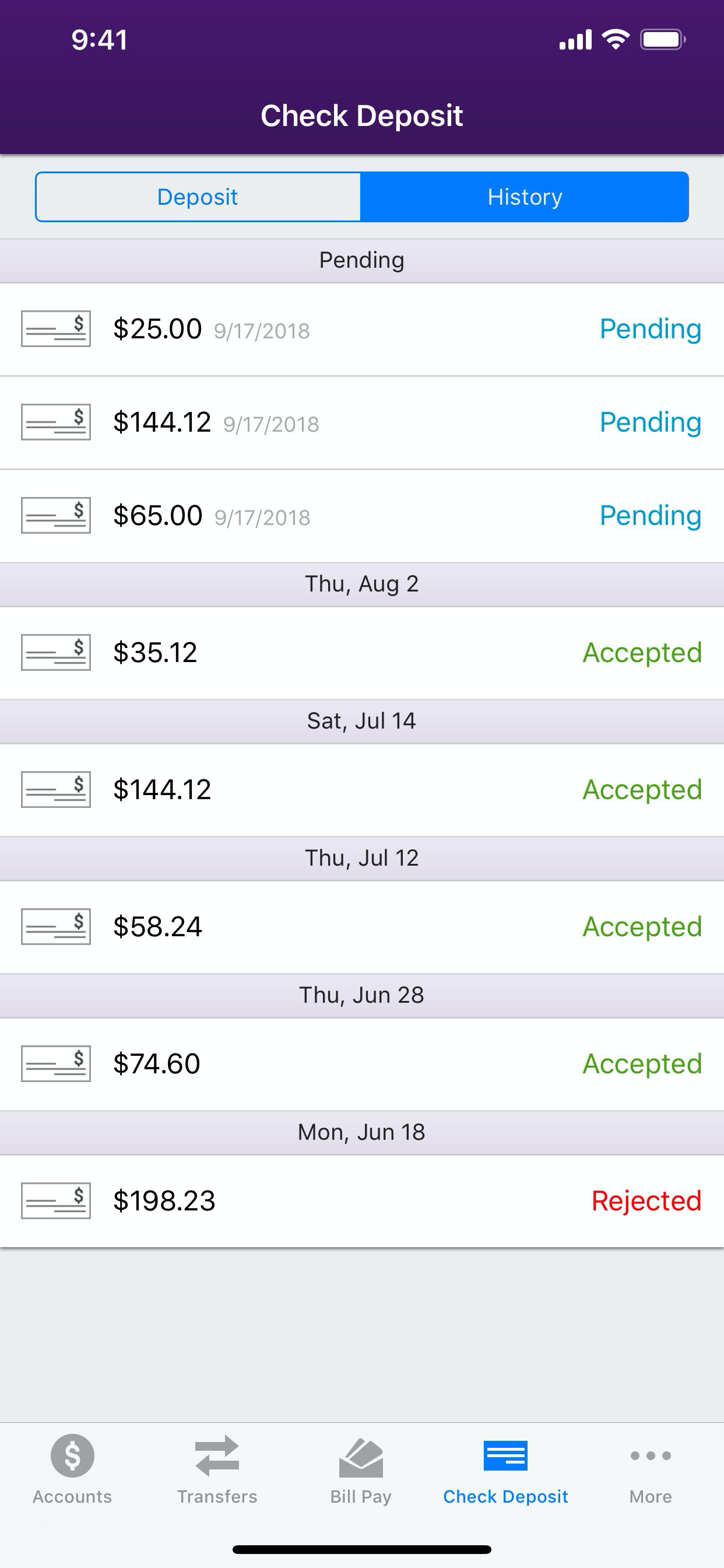 BankFinancial Mobile App