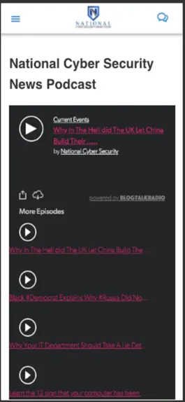 Game screenshot National Cyber Security News hack