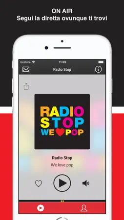 Radio Stop - the Pop radio screenshot 2