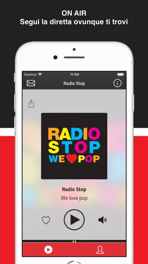 Radio Stop - the Pop radio screenshot 2