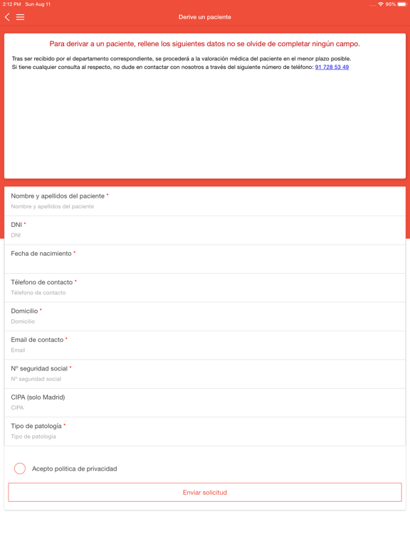 Screenshot #6 pour Fundación Oncosur