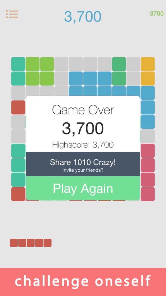 #4. 1010 Crazy Block Puzzle (iOS) 由: Yi Cui